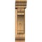 Ekena Millwork Olympic Traditional Smooth Bracket w/ Offset Brace, Western Red Cedar, 5 1/2"W x 18"D x 22"H BKT0604X18X22OLY01SWR - alternate 3